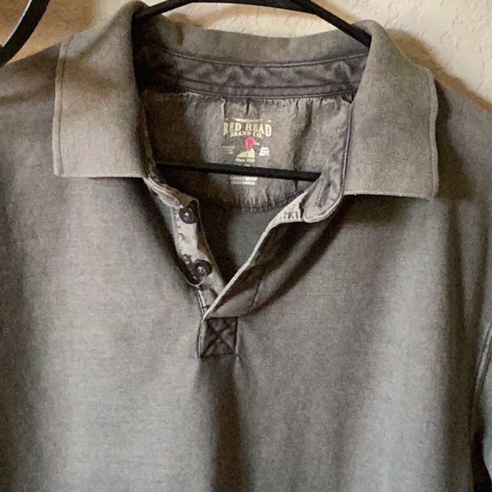 RedHead Men’s Polo Thermal Knit Shirt - Picture 2 of 4